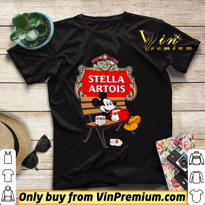 Mickey Mouse drink Stella Artois shirt sweater f1392b84 mickey mouse drink stella artois shirt sweater 4 - Mickey Mouse drink Stella Artois shirt sweater