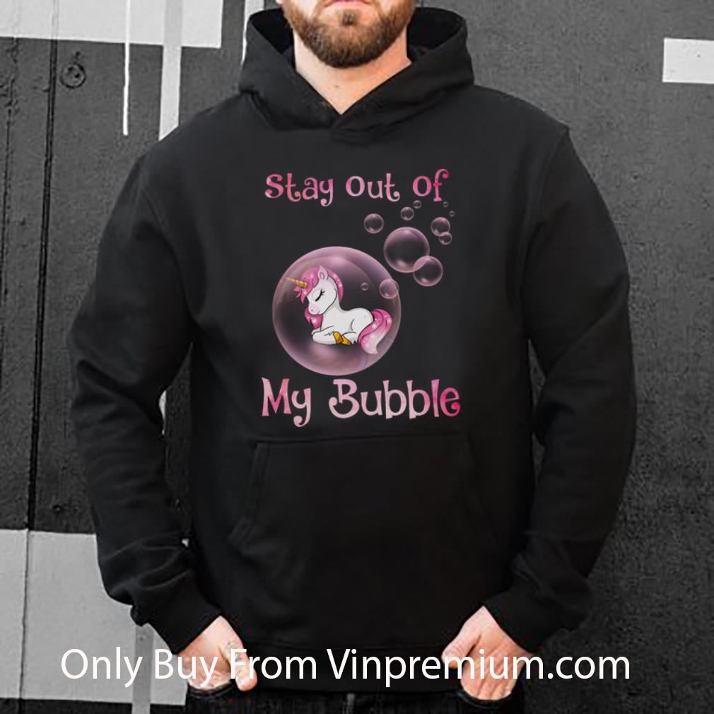 f2955a49 awesome pink unicorn stay out of my bubble shirt 4 - Awesome Pink Unicorn Stay Out Of My Bubble shirt