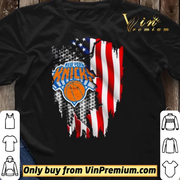 New York Knicks American Flag shirt sweater
