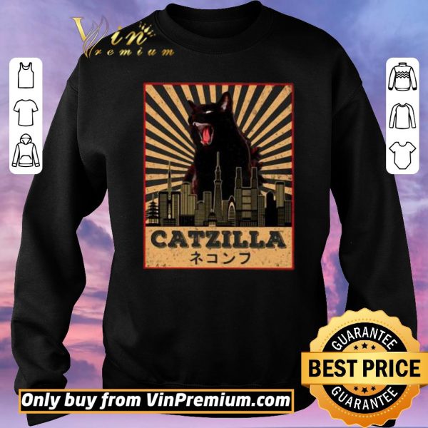 Awesome Catzilla Godzilla King Of Monsters shirt sweater