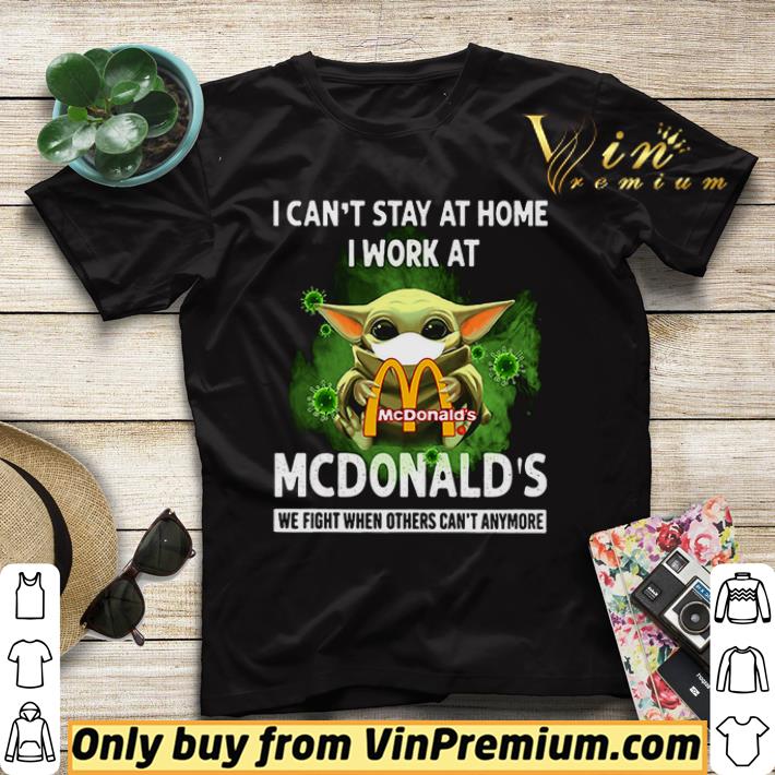 fc38df4d i can t stay at home i work at mcdonald s we fight shirt sweater 4 - I can’t stay at home I work at McDonald’s we fight shirt sweater