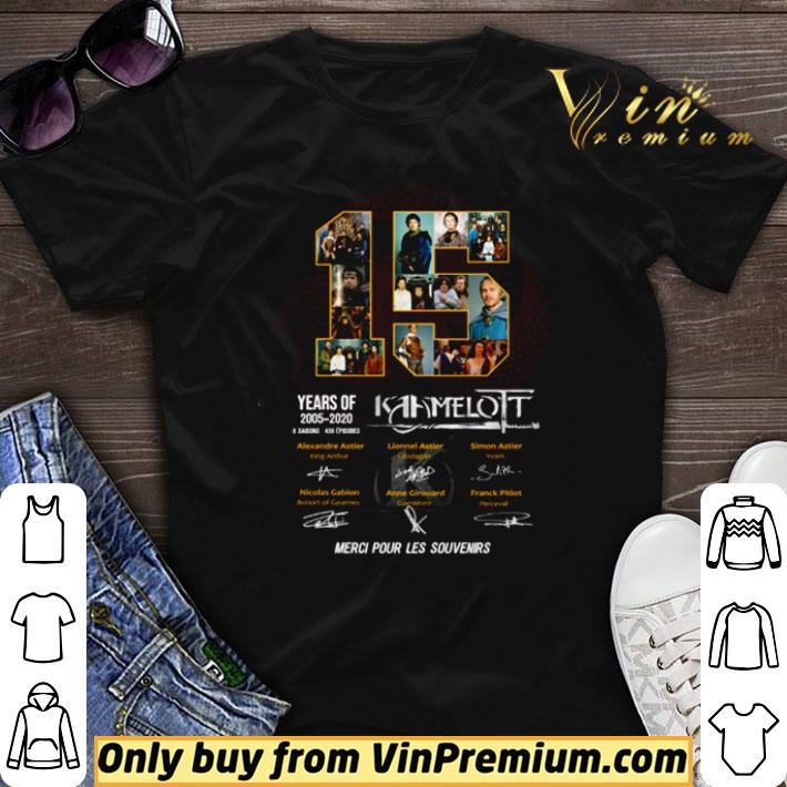 15 Years of Kaamelott 2005-2020 6 saisons 458 episodes all characters signatures shirt sweater