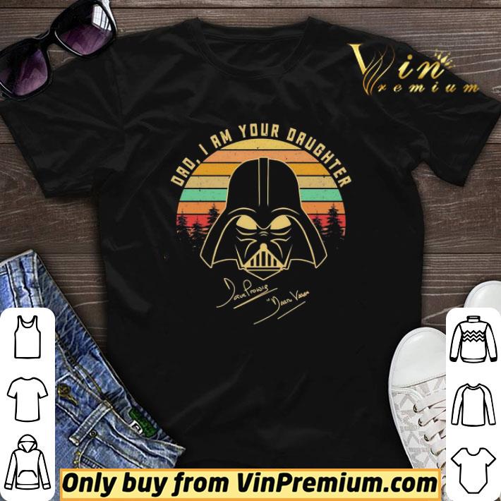 Mandalorian Dad i am your daughter signatures vintage shirt sweater