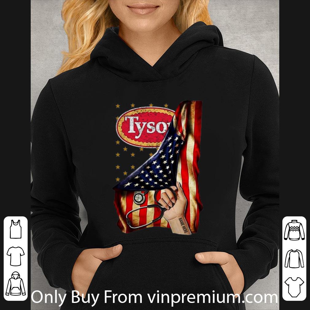 0aed6cd1 nice america flag strong tyson foods shirt 4 - Nice America Flag Strong Tyson Foods shirt