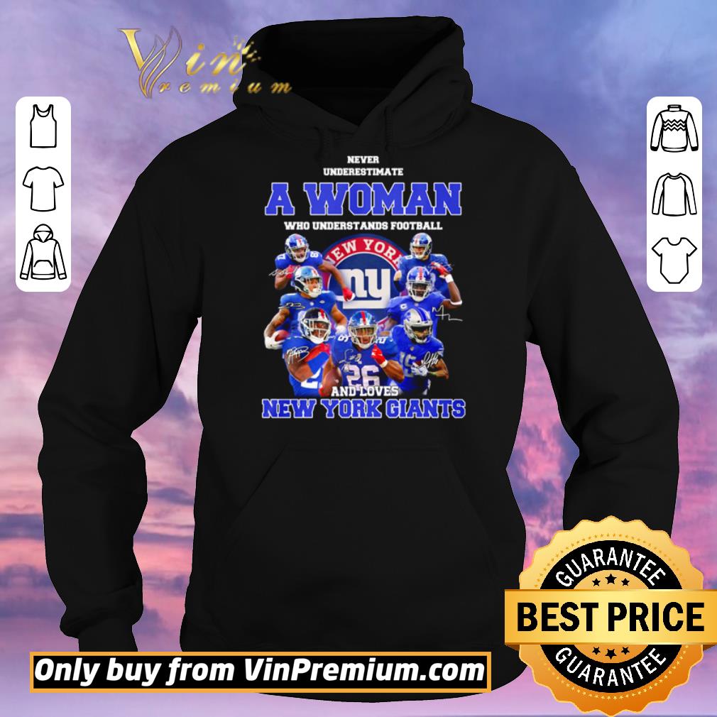 0bf56a76 awesome pretty never underestimate a woman who understands football and loves new york giants shirt sweater 4 - Awesome Pretty Never underestimate a woman who understands football and loves New York Giants shirt sweater