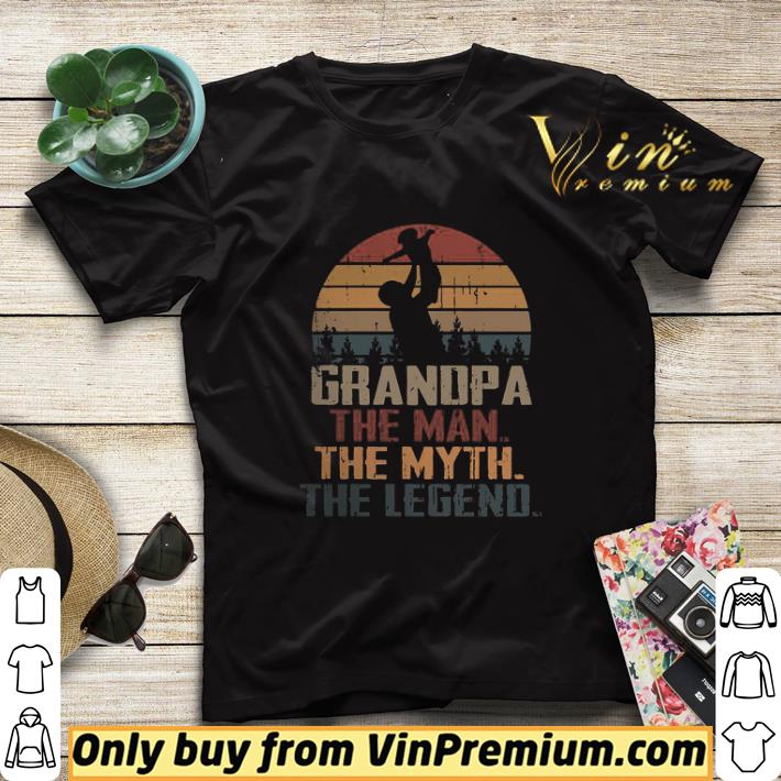 0d2fafe0 dad hug son grandpa the man the myth the legend vintage shirt sweater 4 - Dad Hug Son Grandpa The Man The Myth The Legend Vintage shirt sweater