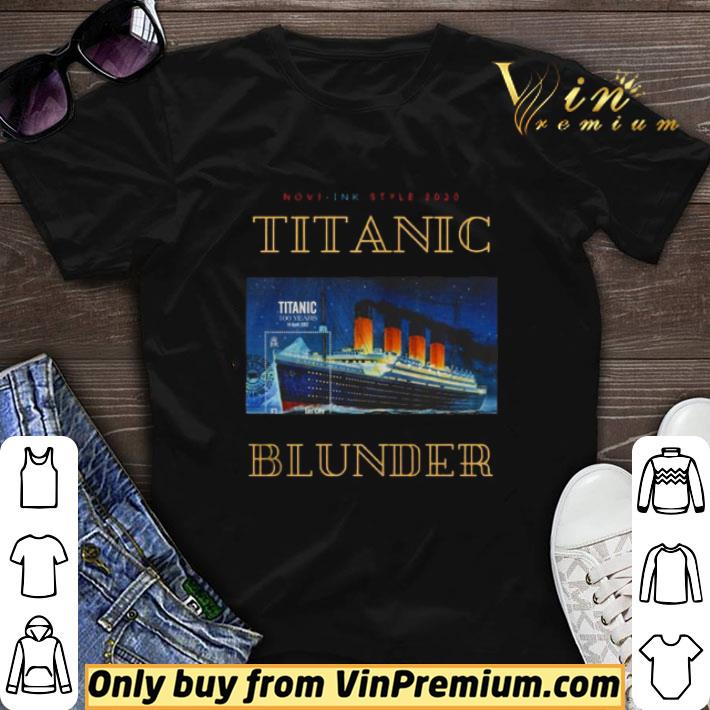 Novi ink style 2020 titanic blue shirt sweater