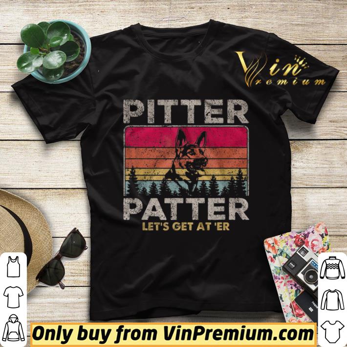 15938a46 pitter patter let s get at er dog vintage in the forest shirt sweater 4 - Pitter Patter Let's Get At Er Dog Vintage In The Forest shirt sweater