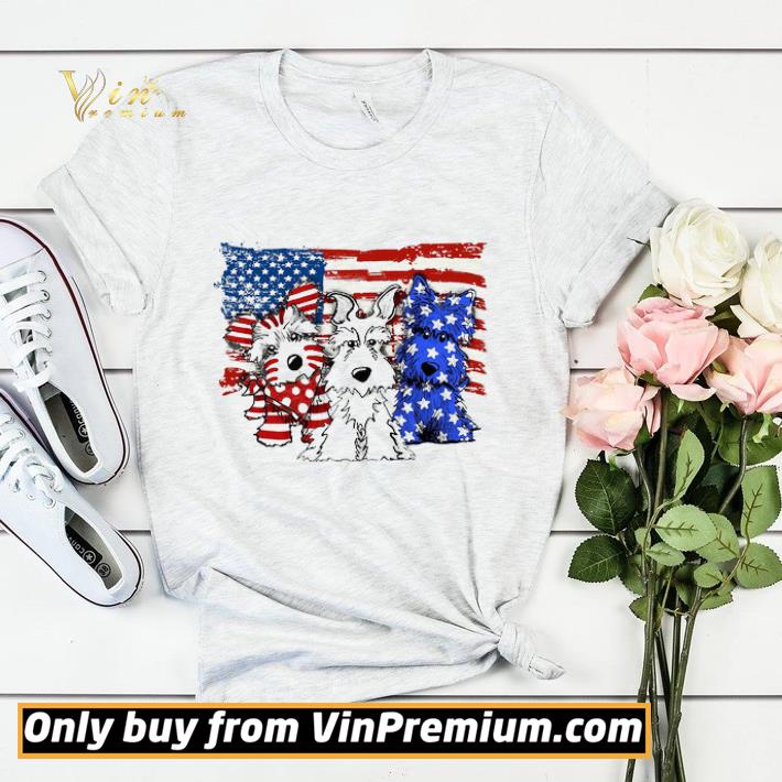 19b4a595 official three airedale terrier american flag shirt sweater 4 - Official Three Airedale Terrier American Flag shirt sweater