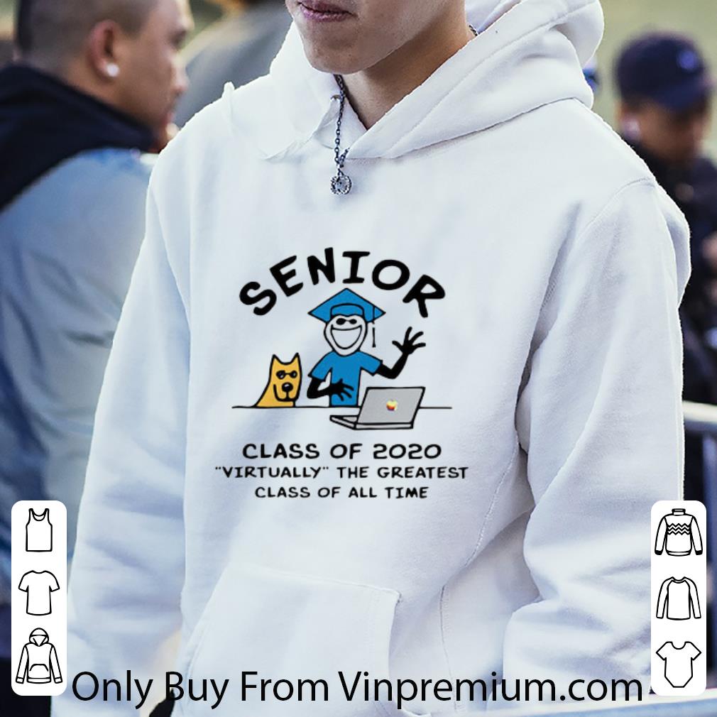 1a73aa81 official senior class of 2020 virtually the greatest class of all time covid 19 shirt 4 - Official Senior Class Of 2020 Virtually The Greatest Class Of All Time Covid-19 shirt