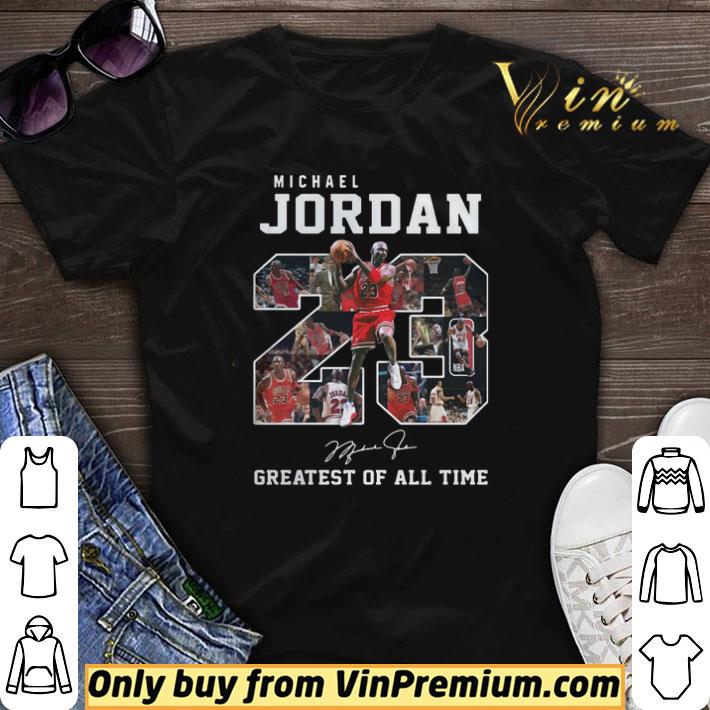 23 Michael Jordan Greatest Of All Time Signature shirt sweater