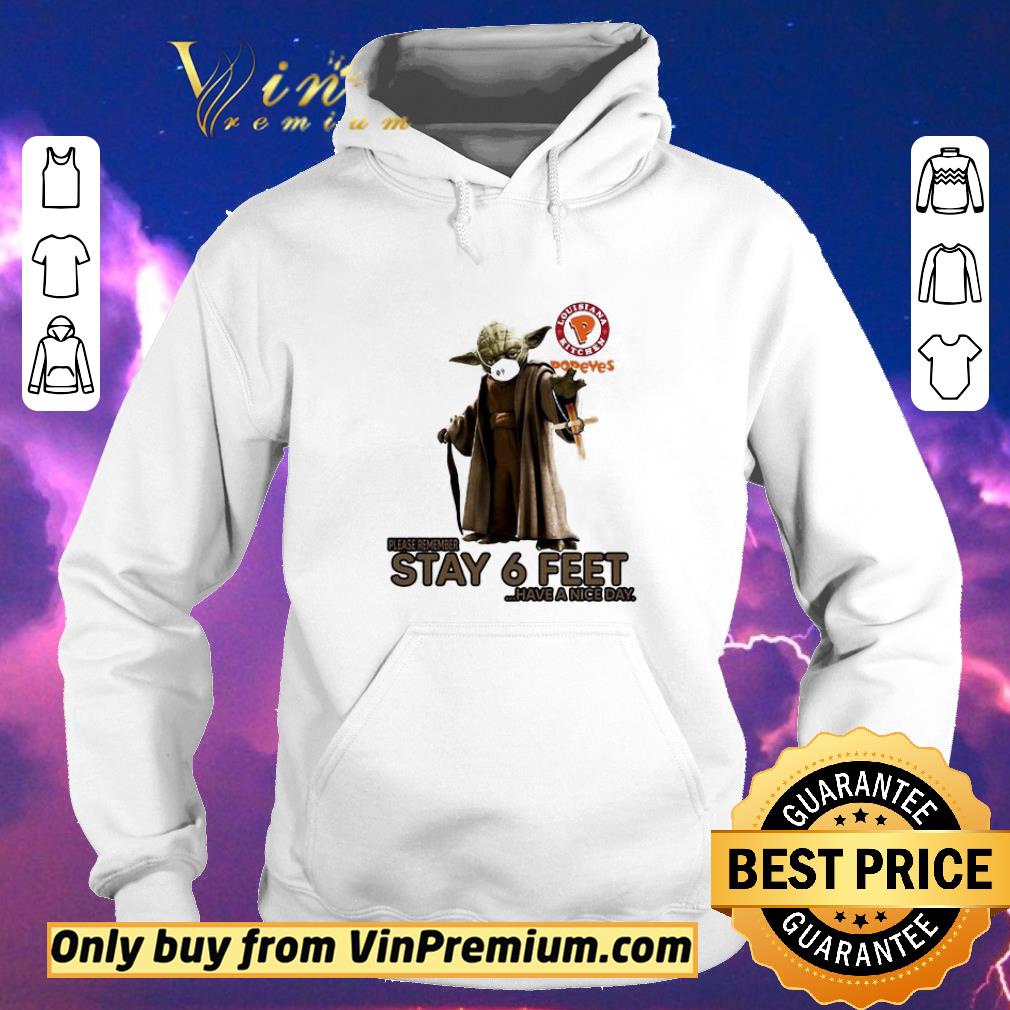 1e447727 funny master yoda mask popeyes louisiana kitchen please remember stay 6 feet have a nice day jesus shirt sweater 4 - Funny Master yoda mask popeyes louisiana kitchen please remember stay 6 feet have a nice day jesus shirt sweater