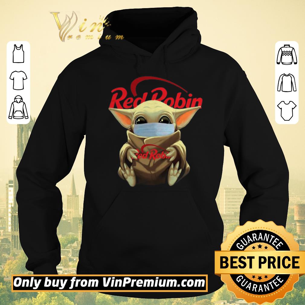 26ec5fa5 official baby yoda face mask hug red robin shirt sweater 4 - Official Baby Yoda Face Mask Hug Red Robin shirt sweater