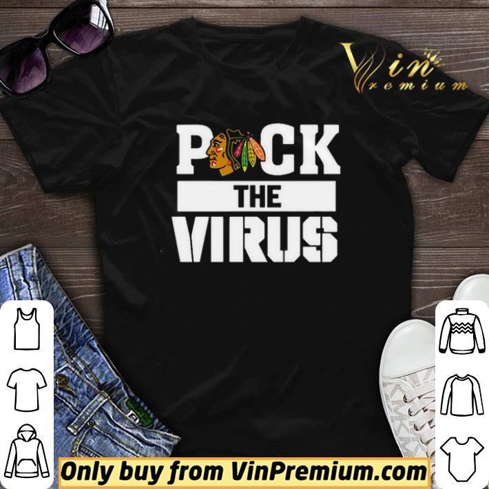 Chicago Blackhawks Puck The Virus shirt sweater