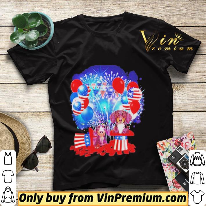 413e8796 dachshund american flag veteran independence day shirt sweater 4 - Dachshund American flag veteran Independence Day shirt sweater