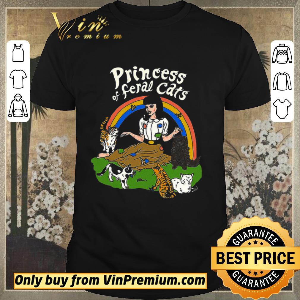 Funny Princess Of Feral Cats shirt sweater