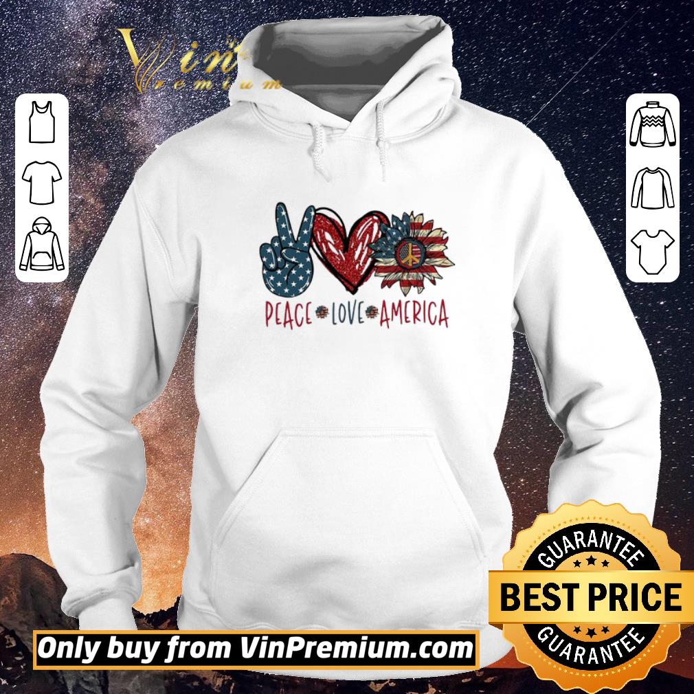 Original Peace Love America Sunflower flag shirt sweater 4f664a26 original peace love america sunflower flag shirt sweater 4 - Original Peace Love America Sunflower flag shirt sweater