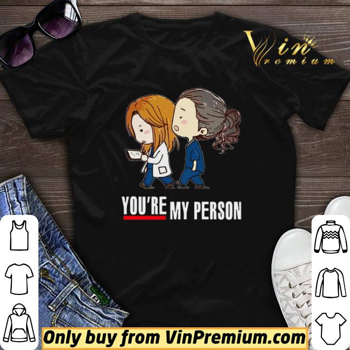 Grey’s Anatomy Doctor Bestie You’re My Person shirt sweater