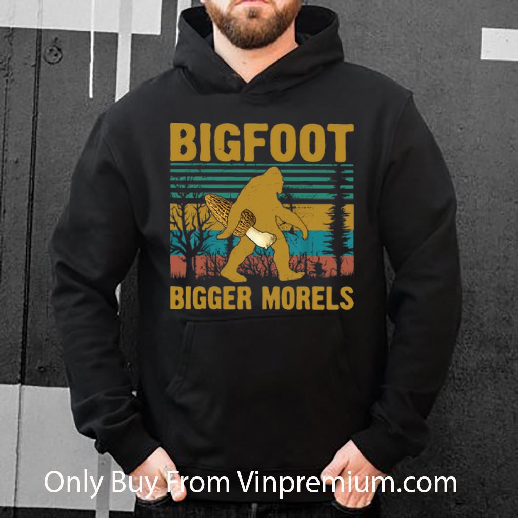 57aa5192 awesome vintage bigfoot bigger morels shirt 4 - Awesome Vintage Bigfoot Bigger Morels shirt