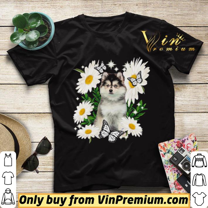 59c58600 pomsky daisy flower classic shirt sweater 4 - Pomsky Daisy flower Classic shirt sweater