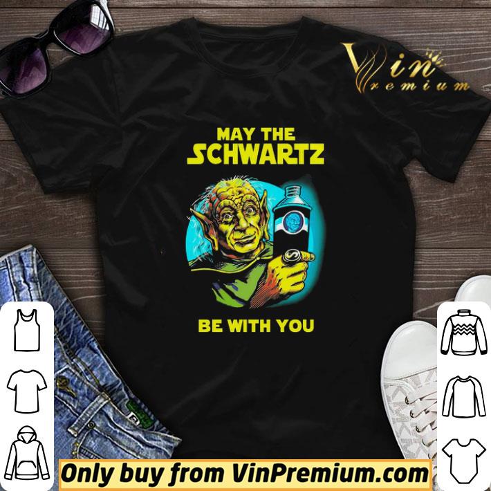 Star Wars Master Yoda May The Schwartz Be With You shirt sweater