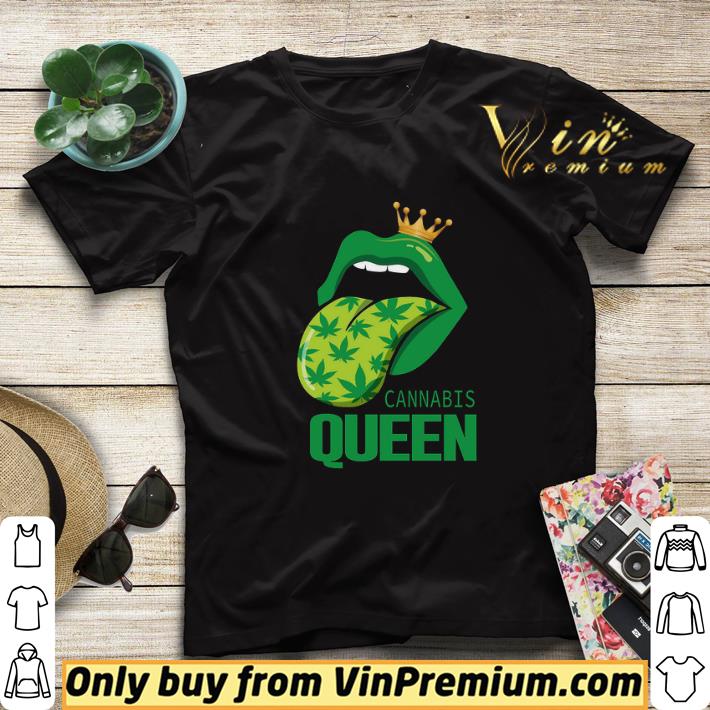 63983521 lips green cannabis queen shirt sweater 4 - Lips Green Cannabis Queen shirt sweater