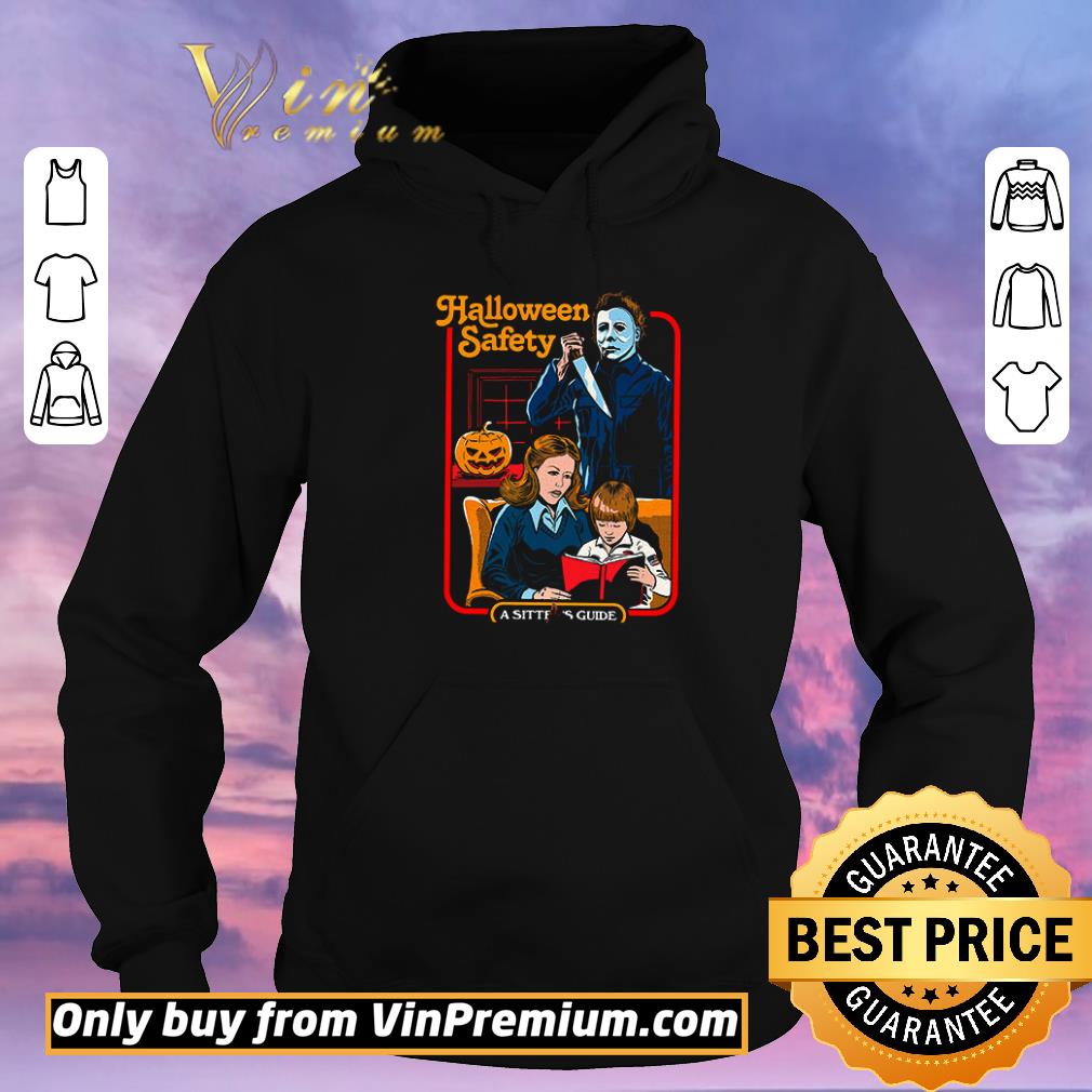 64a0e94f awesome michael myers halloween safety a sitter s guide shirt sweater 4 - Awesome Michael Myers Halloween Safety a sitter’s guide shirt sweater