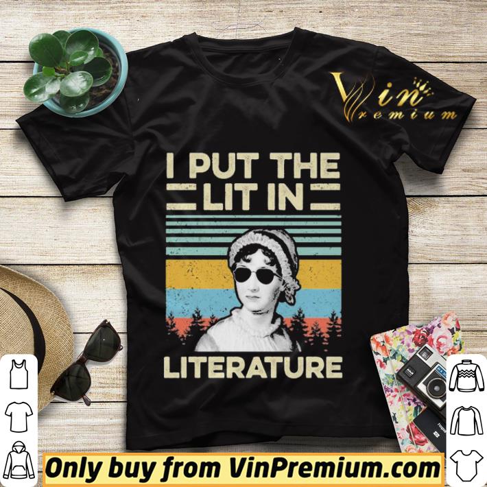 Jane Austen I put the lit in literature vintage shirt sweater 6bd601cf jane austen i put the lit in literature vintage shirt sweater 4 - Jane Austen I put the lit in literature vintage shirt sweater
