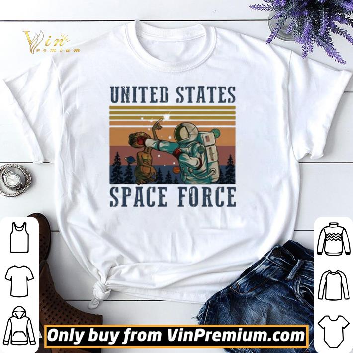 Alien United states space force vintage shirt sweater