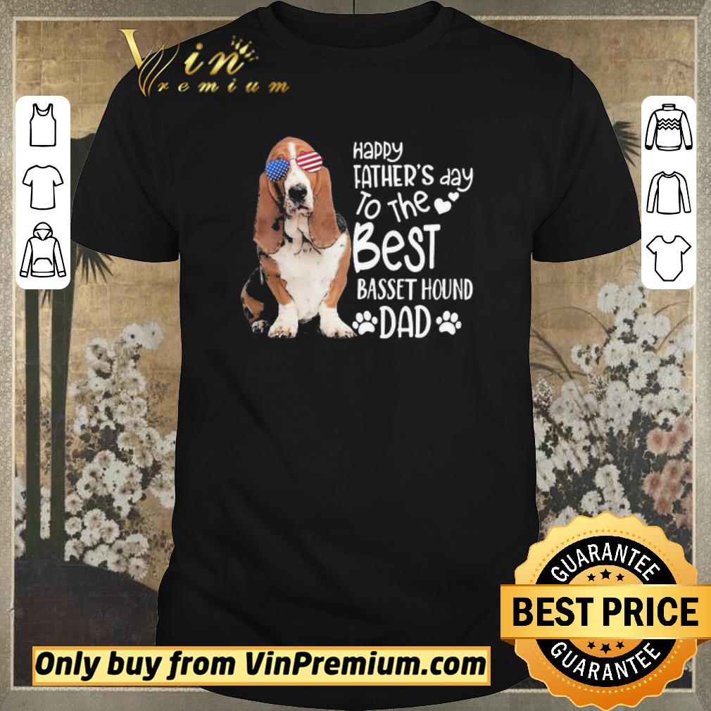 Happy Father’s Day To The Best Basset Hound Dad shirt sweater