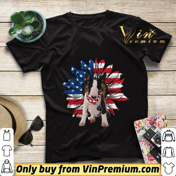 79916161 bull terrier sunflowers american flag shirt sweater 4 - Bull Terrier Sunflowers American Flag shirt sweater