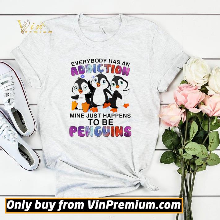 7b19cfa5 penguin everybody has an addiction mine just happens shirt sweater 4 - Penguin Everybody Has An Addiction Mine Just Happens shirt sweater