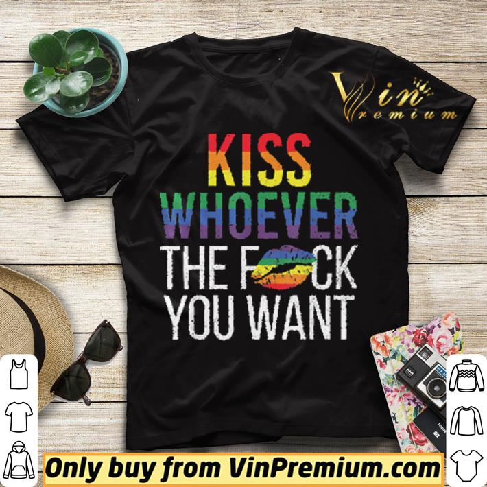 7bbad892 lips rainbow kiss whoever the fuck you want shirt sweater 4 - Lips Rainbow Kiss Whoever The Fuck You Want shirt sweater