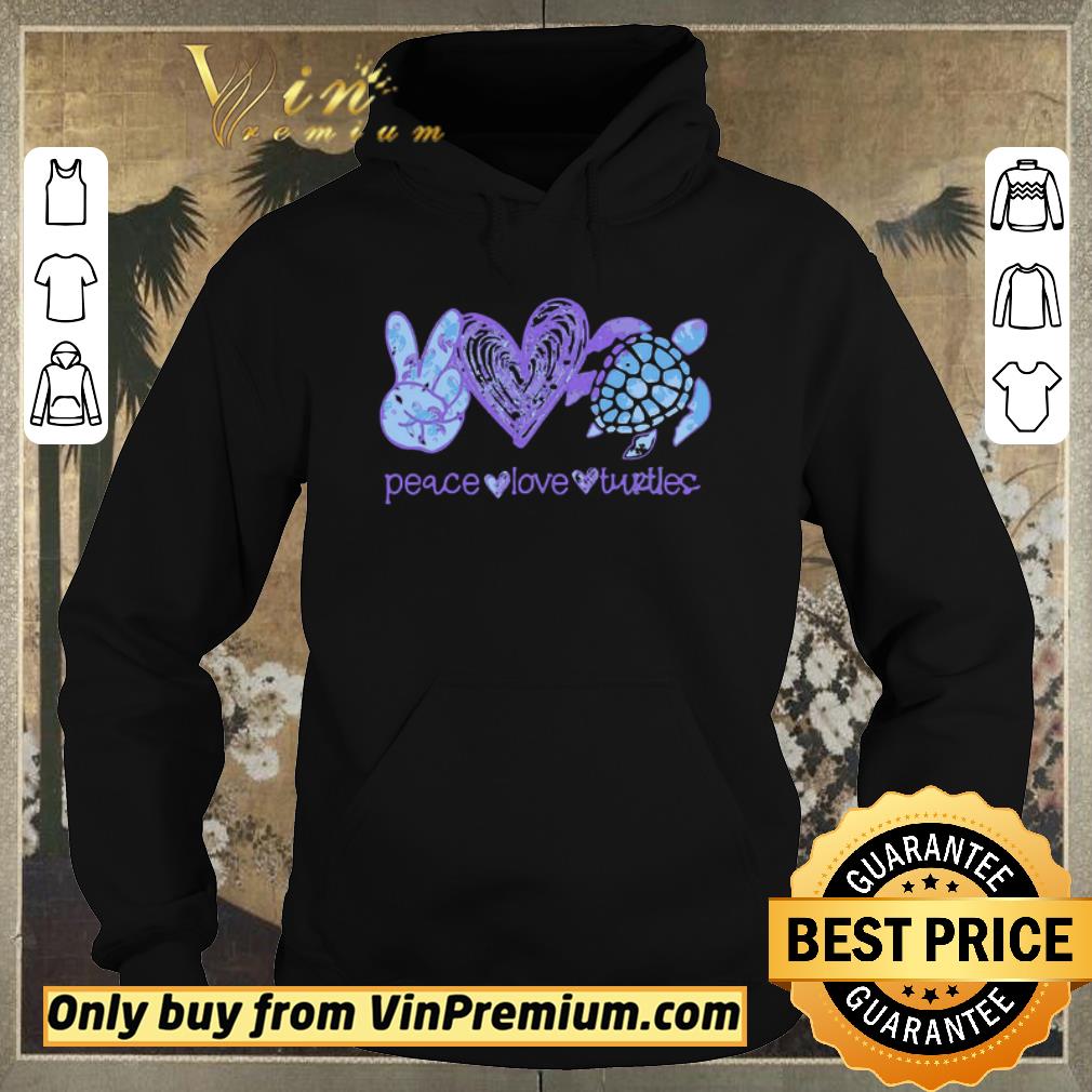 Nice Peace Love Turtles Diamond shirt sweater 7bbec4be nice peace love turtles diamond shirt sweater 4 - Nice Peace Love Turtles Diamond shirt sweater
