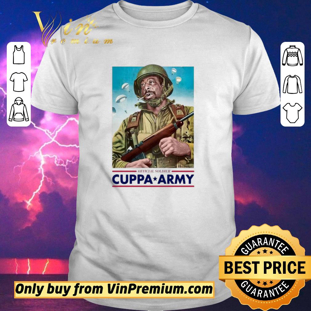Awesome Cuppa Army shirt sweater