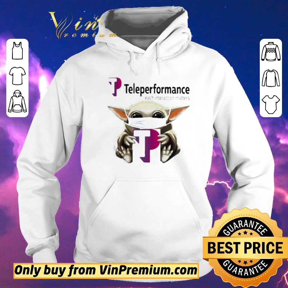 8ee930b3 awesome star wars baby yoda hug teleperformance each interaction matters mask covid 19 shirt sweater 4 - Awesome Star Wars Baby Yoda Hug Teleperformance Each Interaction Matters Mask Covid 19 shirt sweater
