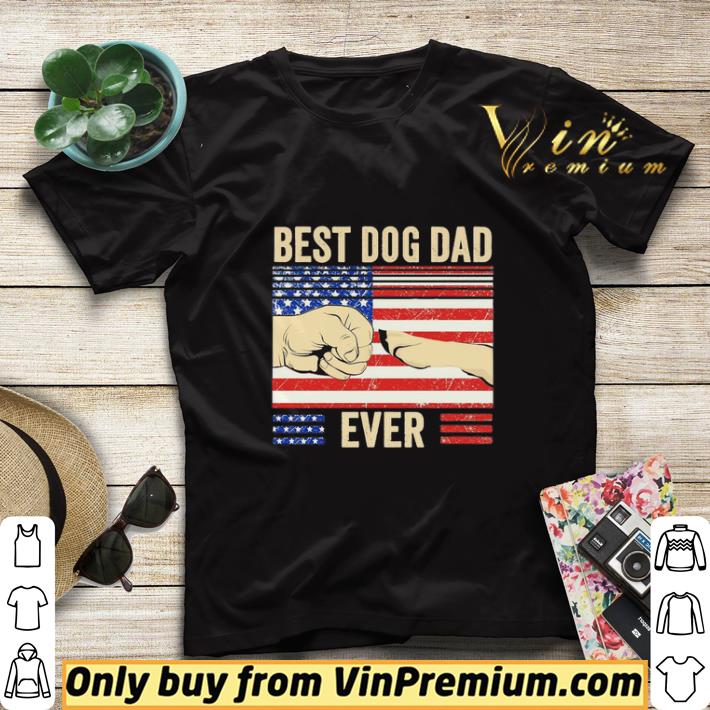 98384adf best dog dad ever flag american shirt sweater 4 - Best dog Dad ever Flag American shirt sweater