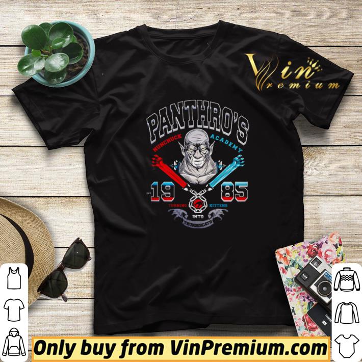 9ac693c0 panthro s nunchuck academy 1985 turning kittens into thundercats shirt sweater 4 - Panthro’s nunchuck academy 1985 turning kittens into Thundercats shirt sweater