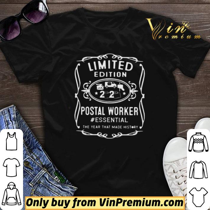 Limited Edition Postal Worker Essential The Year That Made History shirt sweater