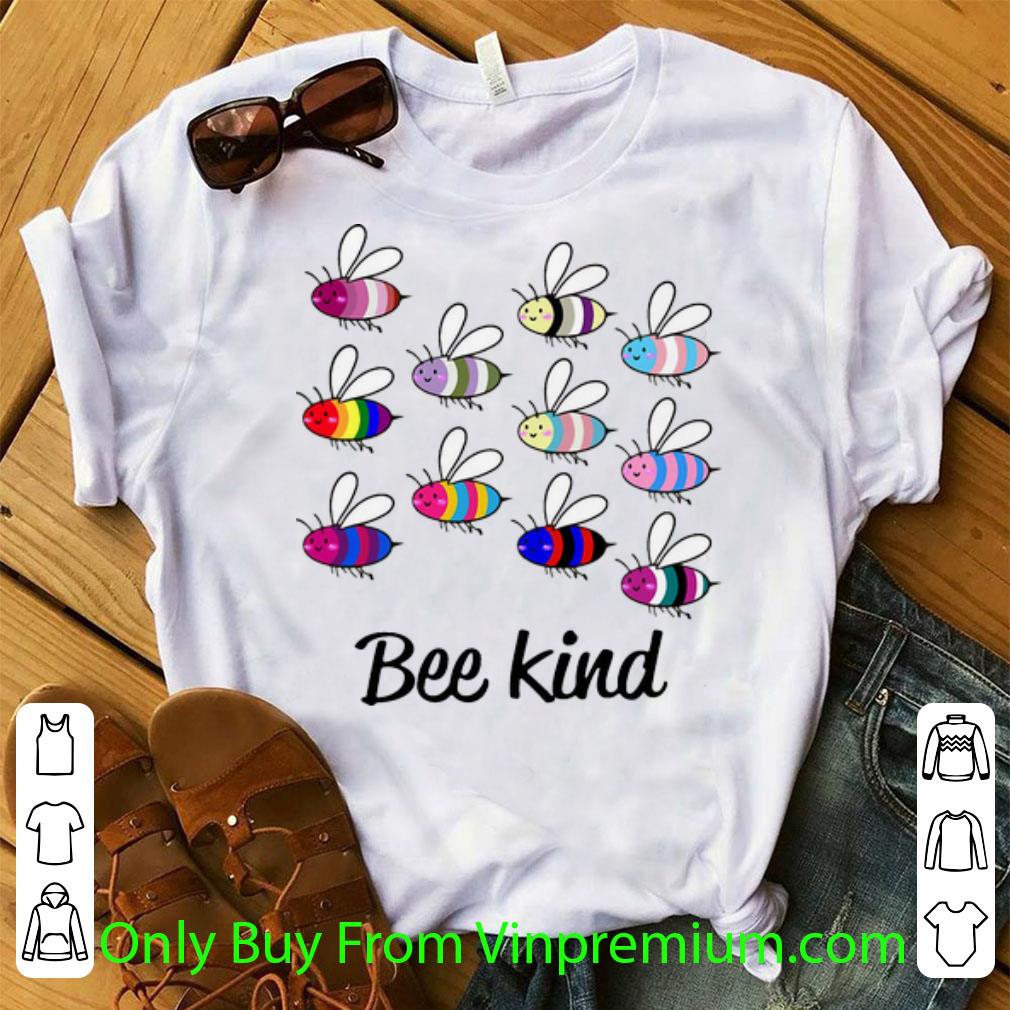 Premium Bee Kind LBGT shirt