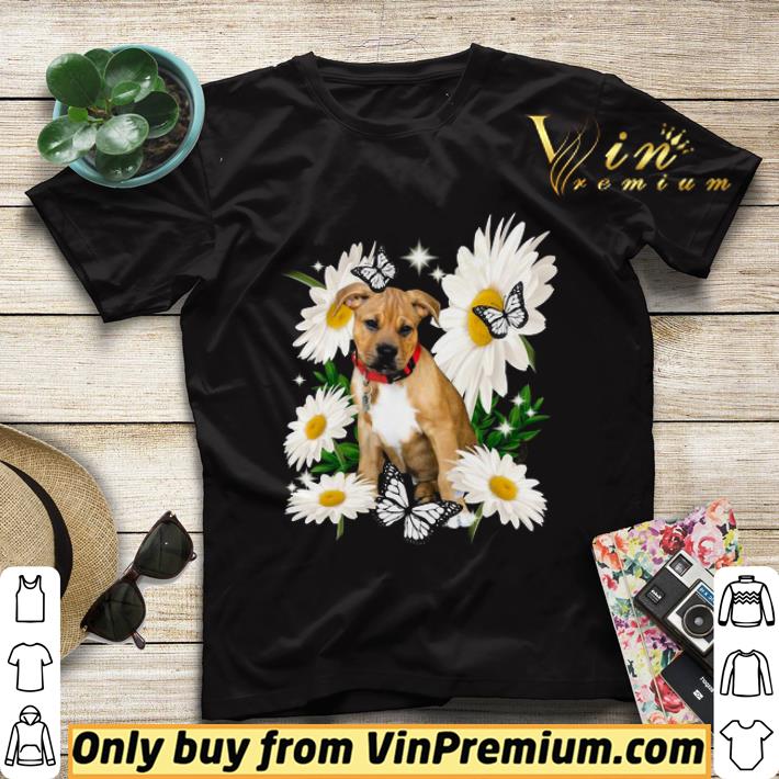 a7614b32 pitbull boxer mix daisy flower classic shirt sweater 4 - Pitbull Boxer Mix Daisy flower Classic shirt sweater
