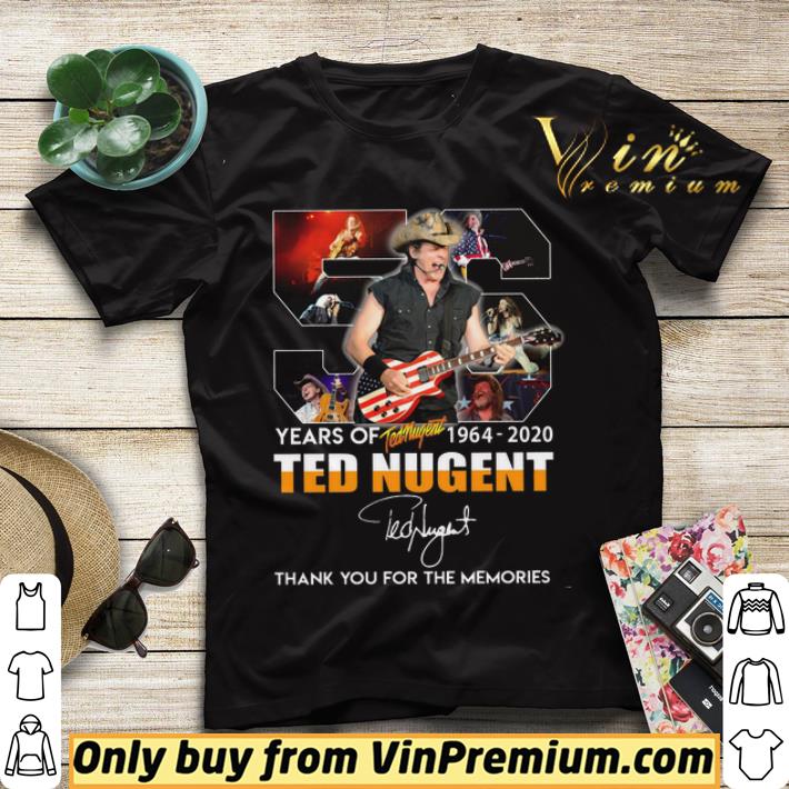 56 Years Of Ted Nugent 1964 2020 Signature Thank You For The Memories shirt sweater ad2eeb16 56 years of ted nugent 1964 2020 signature thank you for the memories shirt sweater 4 - 56 Years Of Ted Nugent 1964 2020 Signature Thank You For The Memories shirt sweater