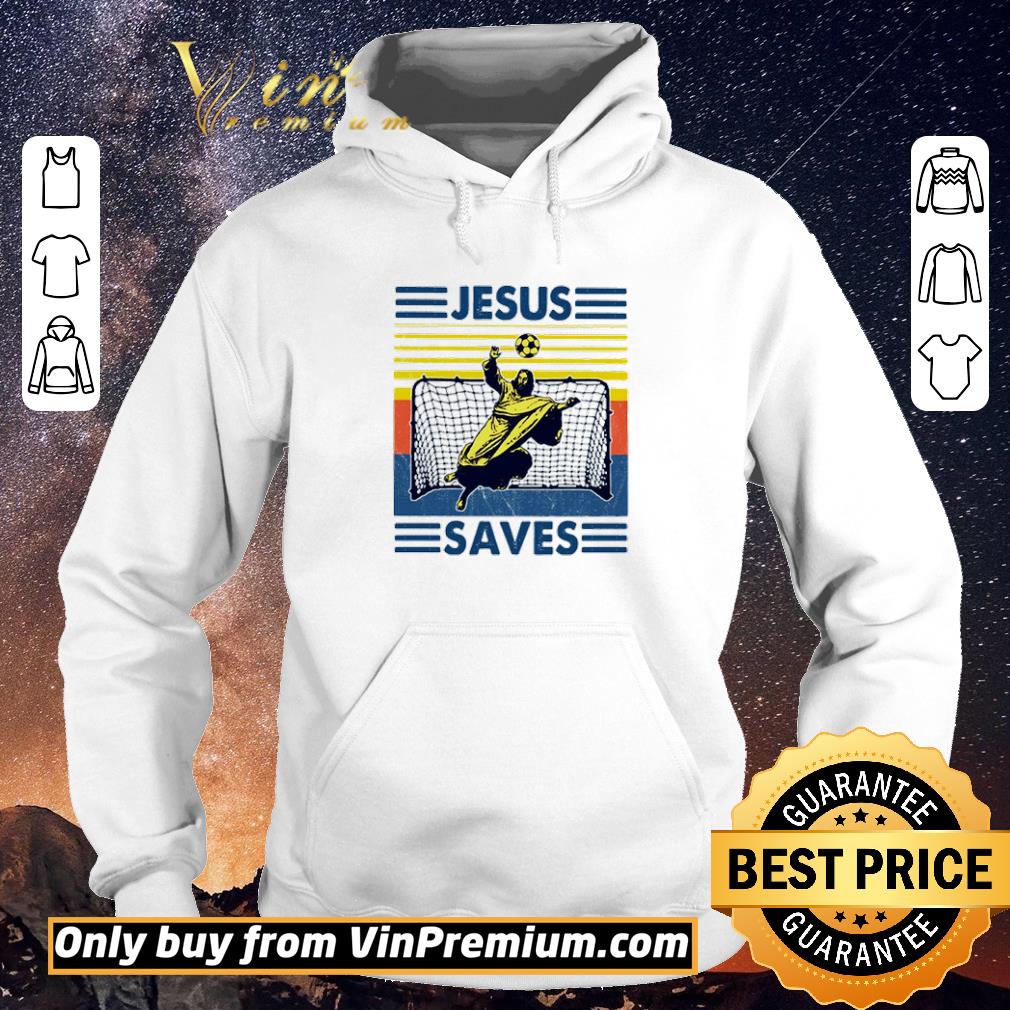 ba046138 hot soccer jesus saves the ball shirt sweater 4 - Hot Soccer Jesus saves the ball shirt sweater