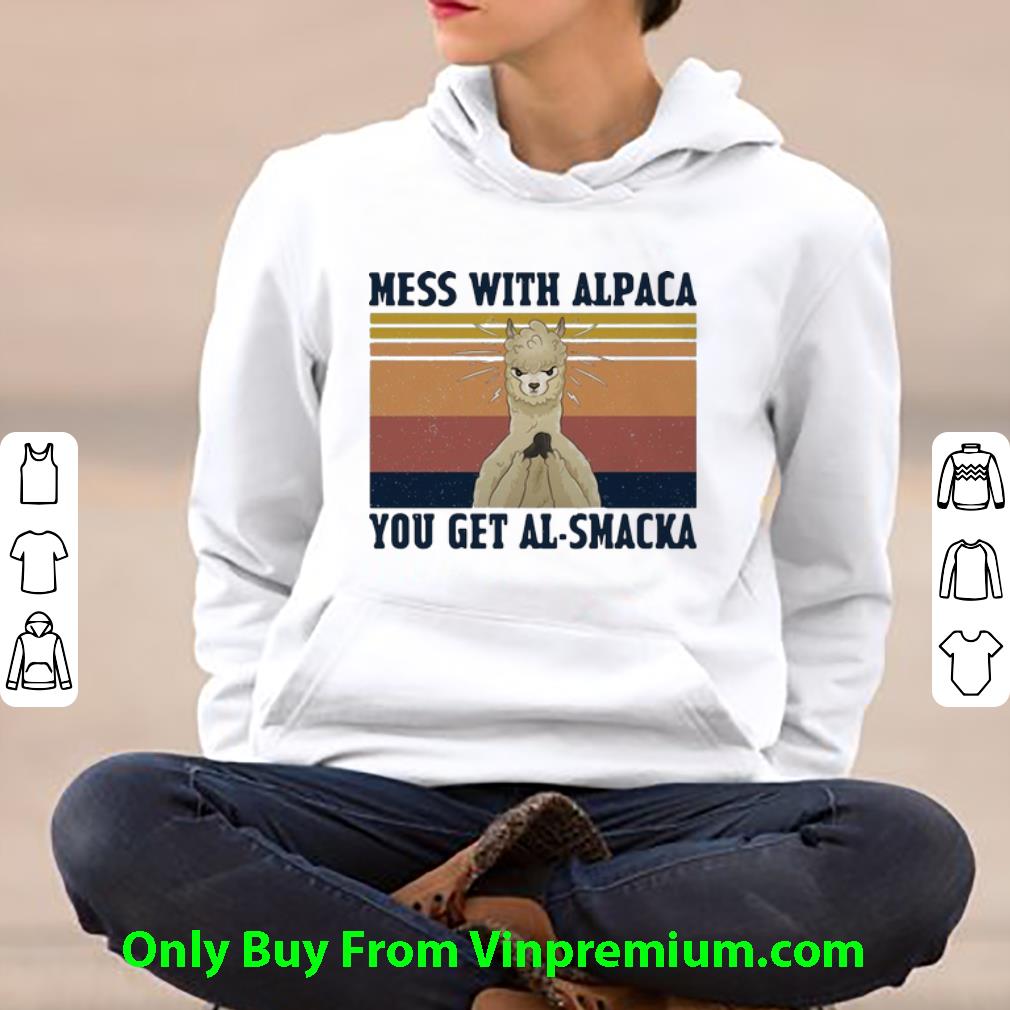 bc77a572 original vintage mess with alpaca you get al smacka shirt 4 - Original Vintage Mess With Alpaca You Get Al-Smacka shirt