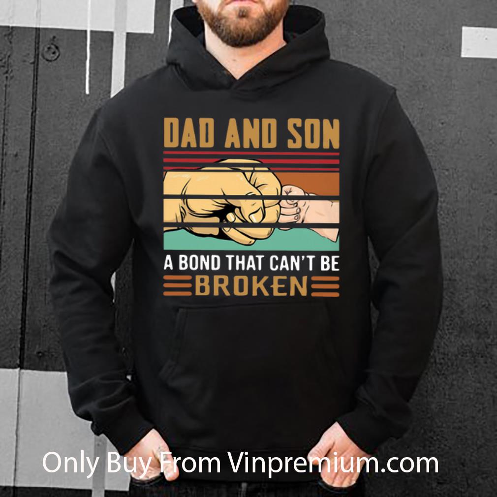 c49b29c3 great vintage dad and son a bond that can t be broken father s day shirt 4 - Great Vintage Dad And Son A Bond That Can’t Be Broken Father's Day shirt