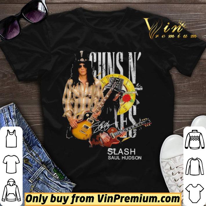 Guns N Roses Slash Saul Hudson signature shirt sweater