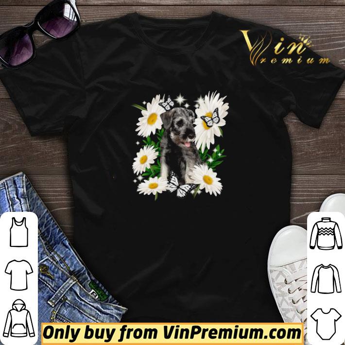 Standard Schnauzer Daisy flower Classic shirt sweater