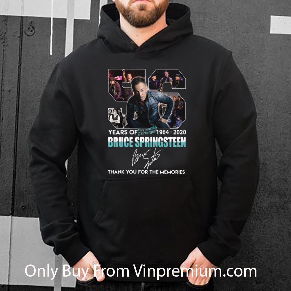 ca272c22 great 56 years of bruce springsteen thank you for the memories signature shirt 4 - Great 56 Years Of Bruce Springsteen Thank You For The Memories Signature shirt