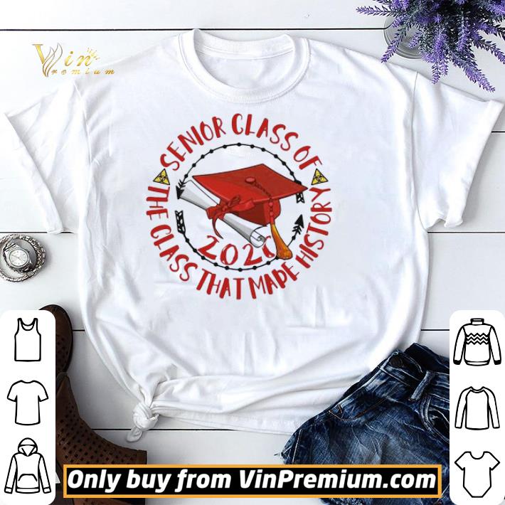 Senior class of 2020 the class that made history red shirt sweater