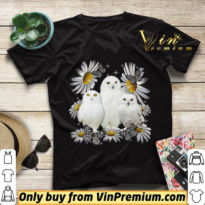 d0b16bea owls and butterfly daisy flower shirt sweater 4 - Owls And Butterfly Daisy Flower shirt sweater